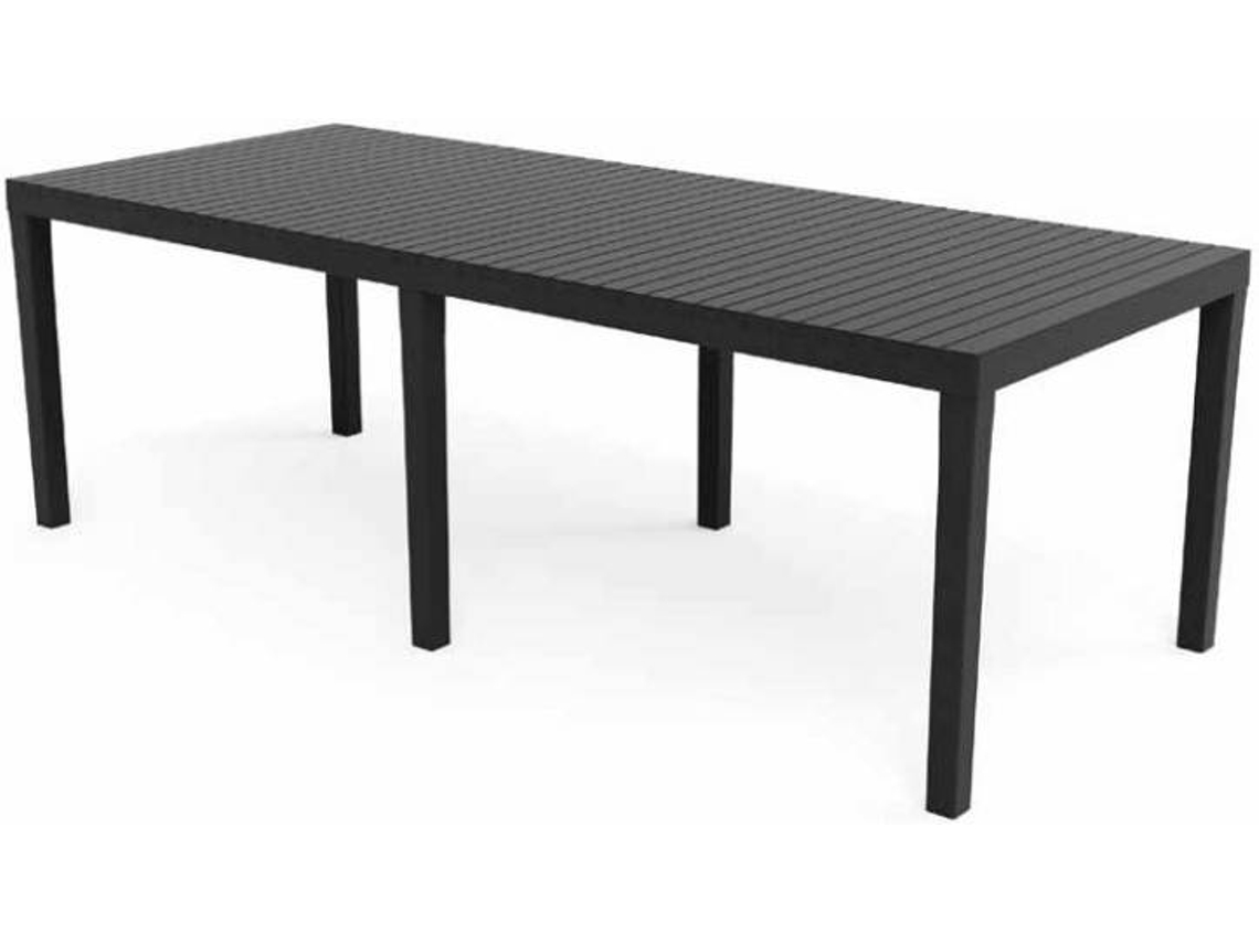 Mesa Extensível IPAE PROGARDEN Indo 220x90x72cm Antracite Worten pt