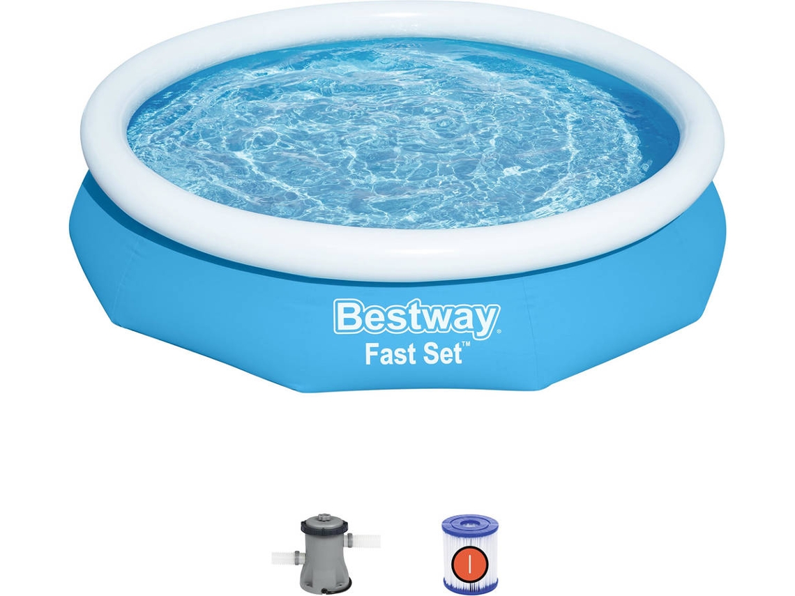 Piscina Insuflável BESTWAY Piscina Fast Set bomba de filtraço 305