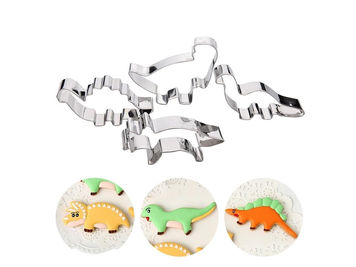 Ferramenta De Decora O De Bolo Para Bolos Biscoitos De Dinossauro D