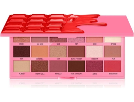 Paleta De Sombras I Heart Revolution Revolution Cherry Chocolate