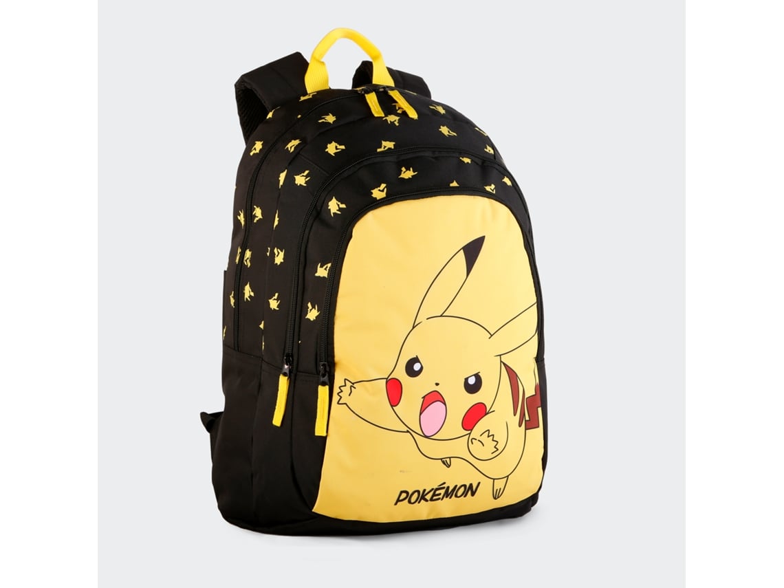 Mochila Escolar POKÉMON Pikachu Primária Duplo Compartimento Worten pt