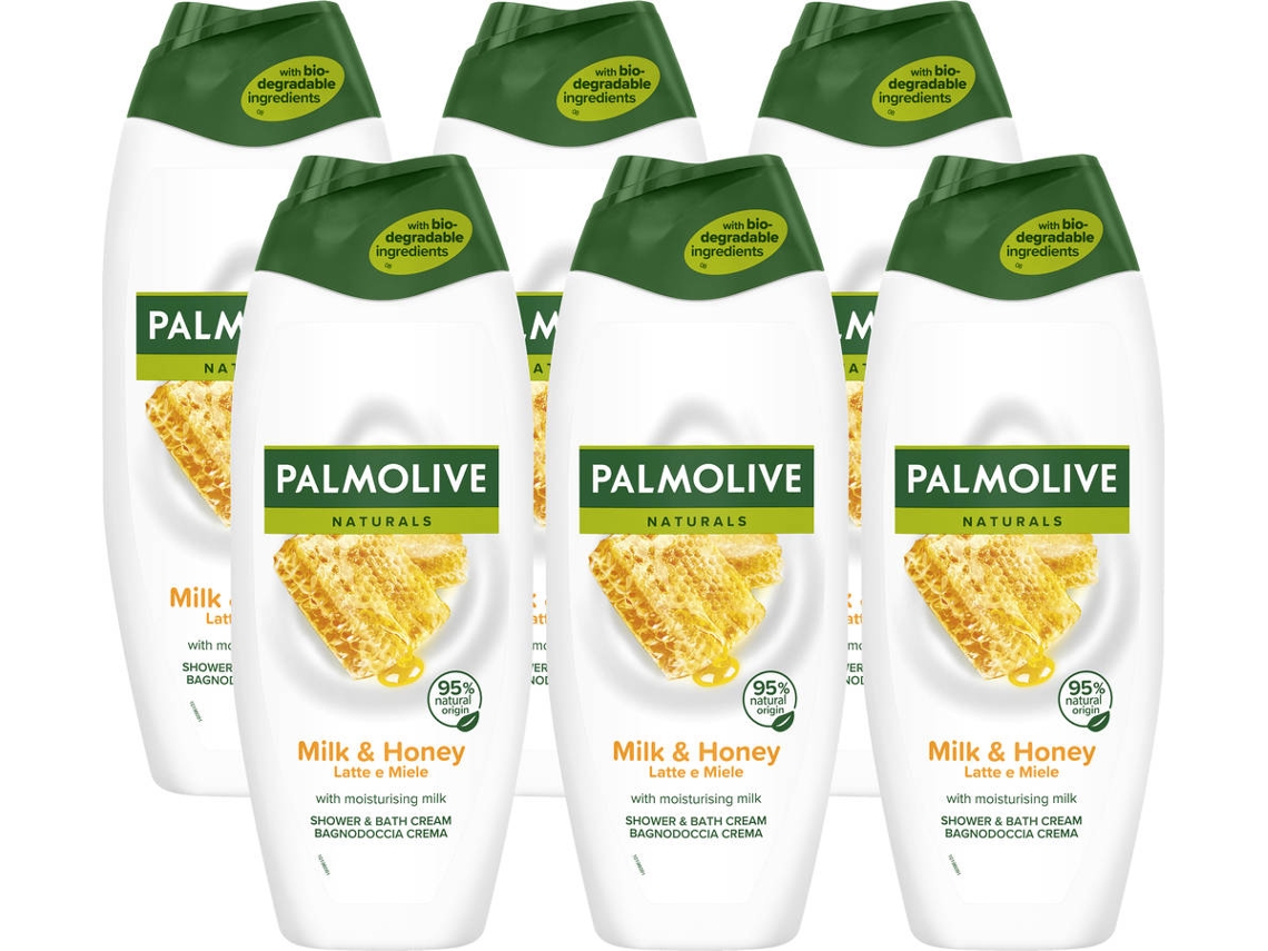 Gel De Banho Hidratante Palmolive Naturals Leite E Mel X Ml