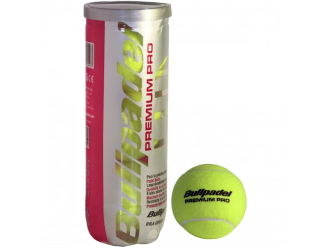 Bolas De Padel BULLPADEL Premium Pro Tubo De 3 Bolas Worten Pt