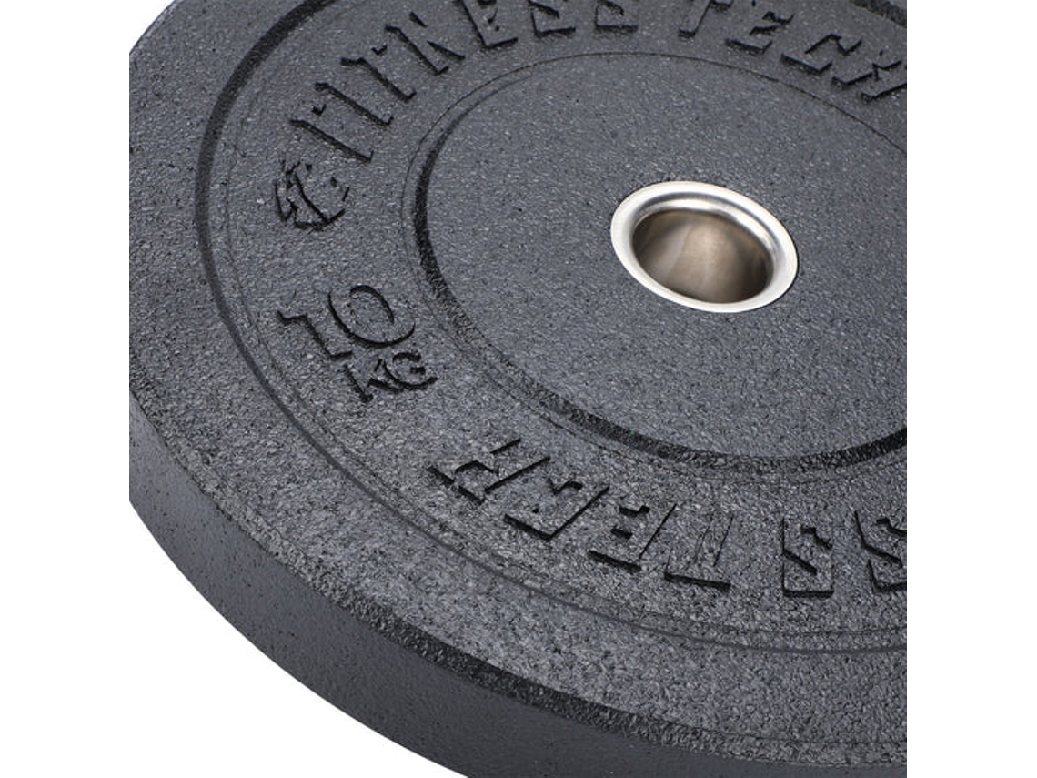 Disco de Musculação Bumper Plate 20 kg FITNESS TECH Hi Temp Worten pt