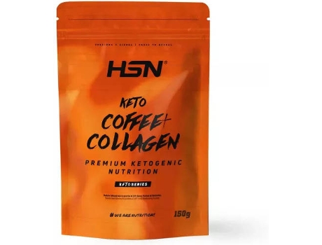 Suplemento Alimentar HSN Keto Café Instantâneo Colagénio 150g