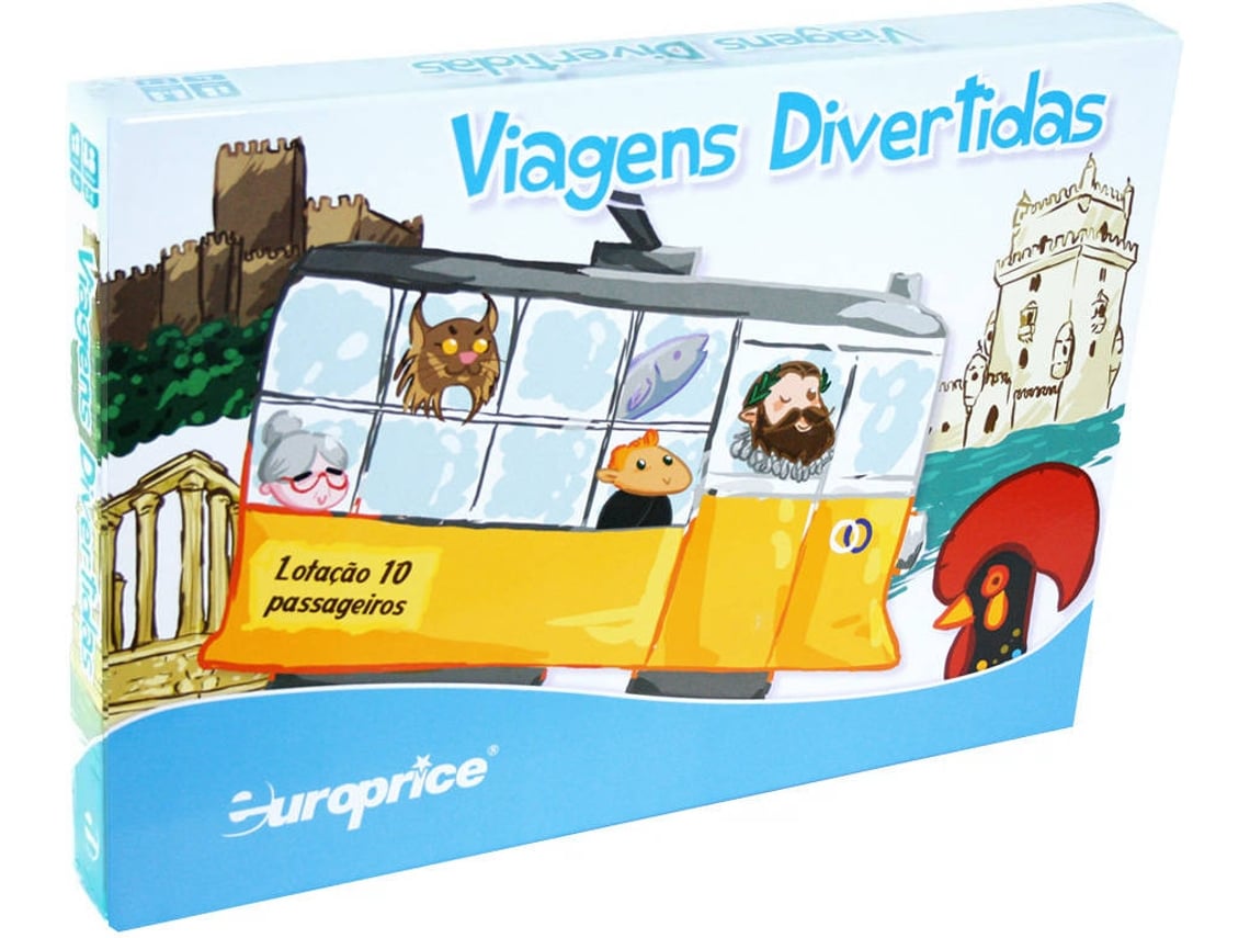 Jogo Educativo EUROPRICE Viagens Divertidas Idade Mínima 3 anos