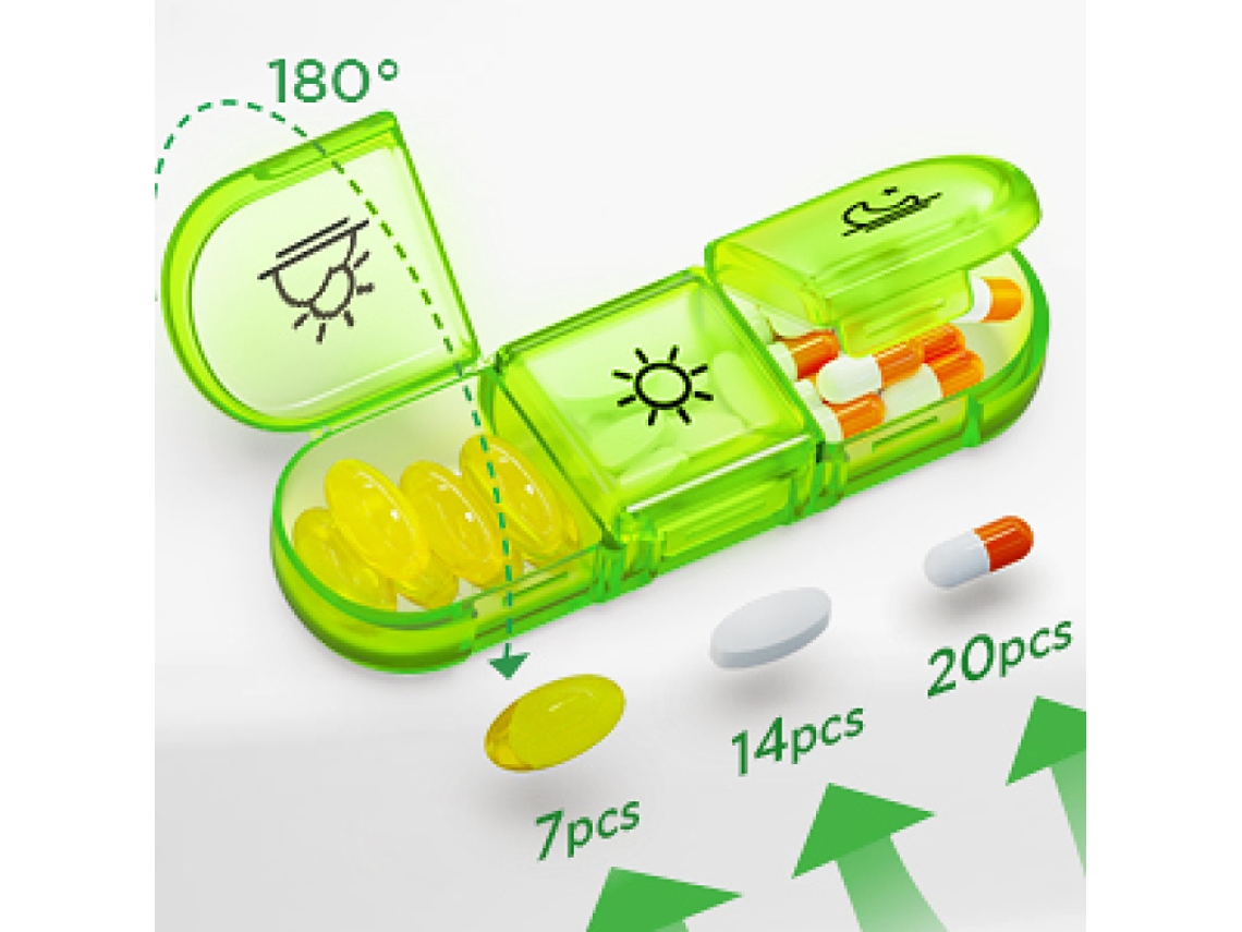 Caixa De Comprimidos Semanal Auvon Dias Vezes Ao Dia Caixa De
