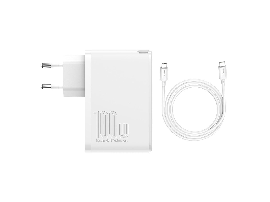 Baseus Gan Pro Quick Charger C U W Branco Worten Pt