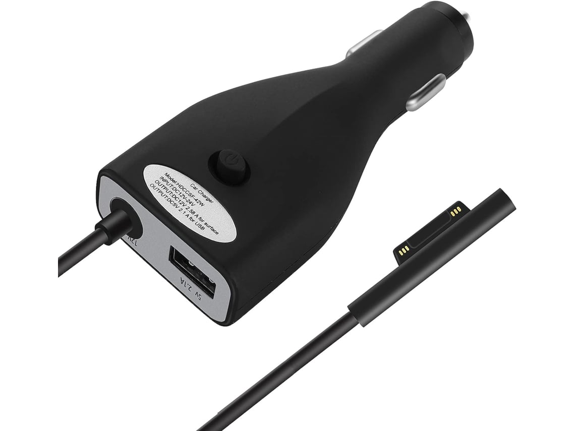 Surface Pro Car Charger 42W 12V 258A Power Supply For Microsoft Surface