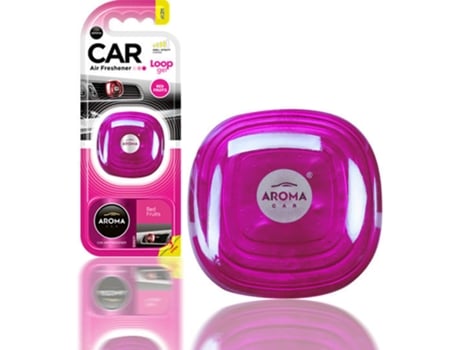 Ambientador De Carro AROMA CAR AC Loop Gel Frutos Vermelhos Worten Pt