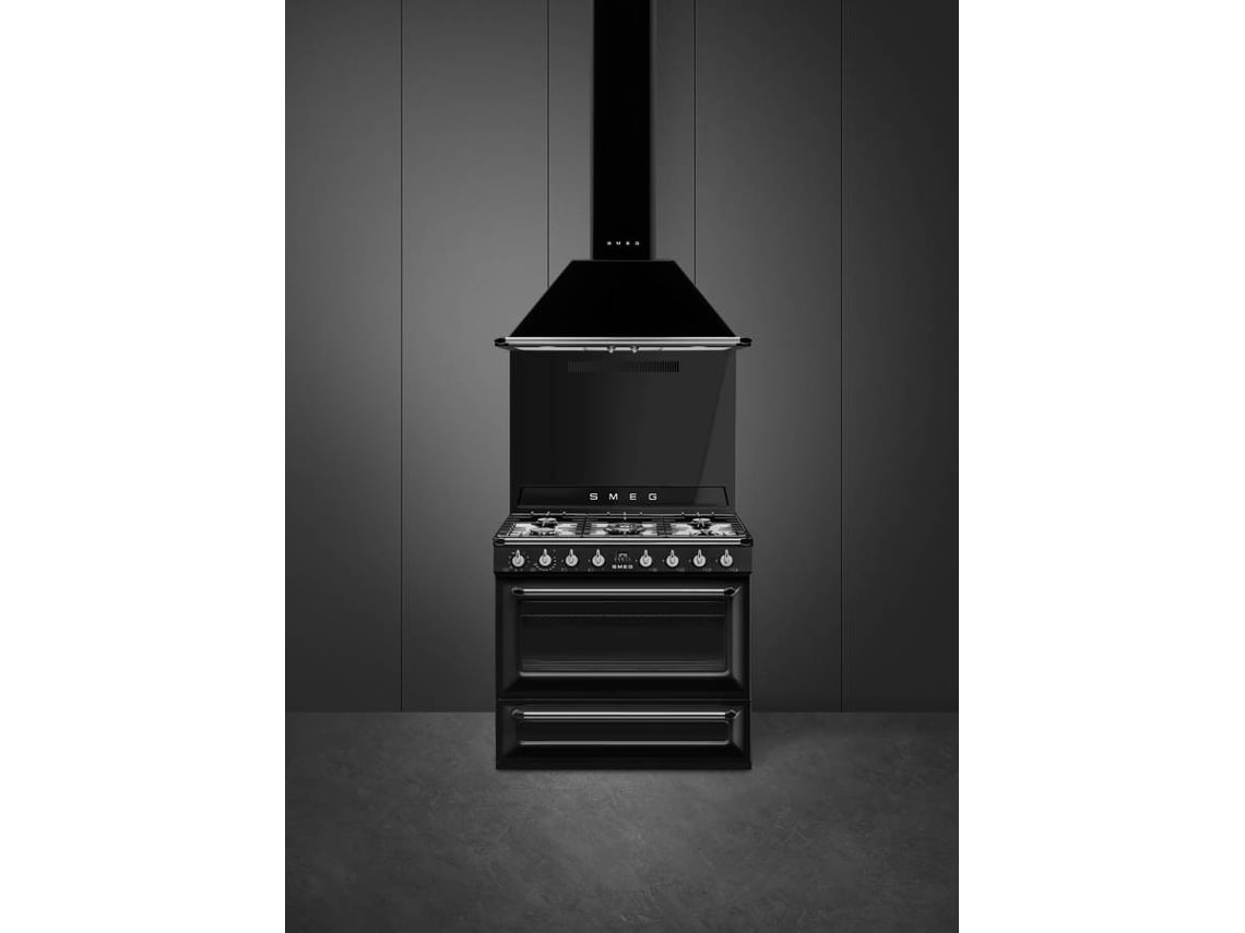 Fogão SMEG Victoria TR90P2 115 L Gás Natural Preto Worten pt