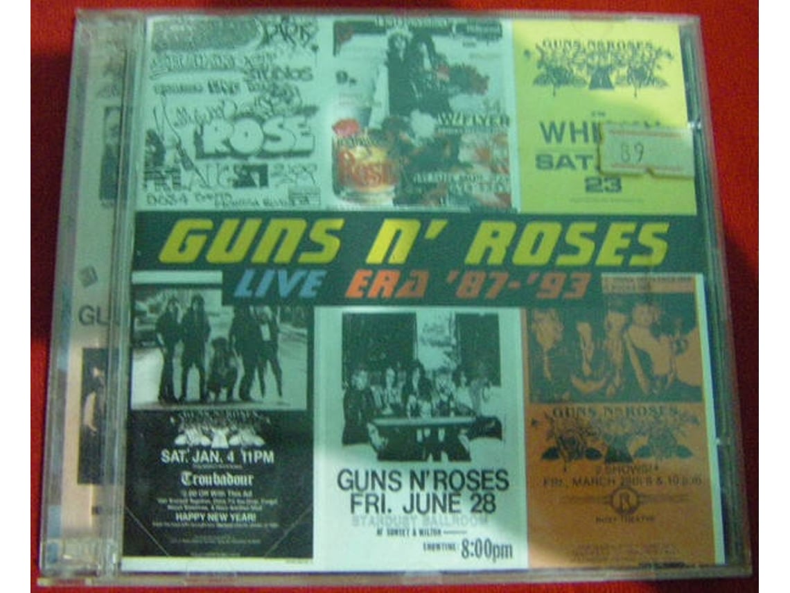 Cd Guns N Roses Live Era A Worten Pt