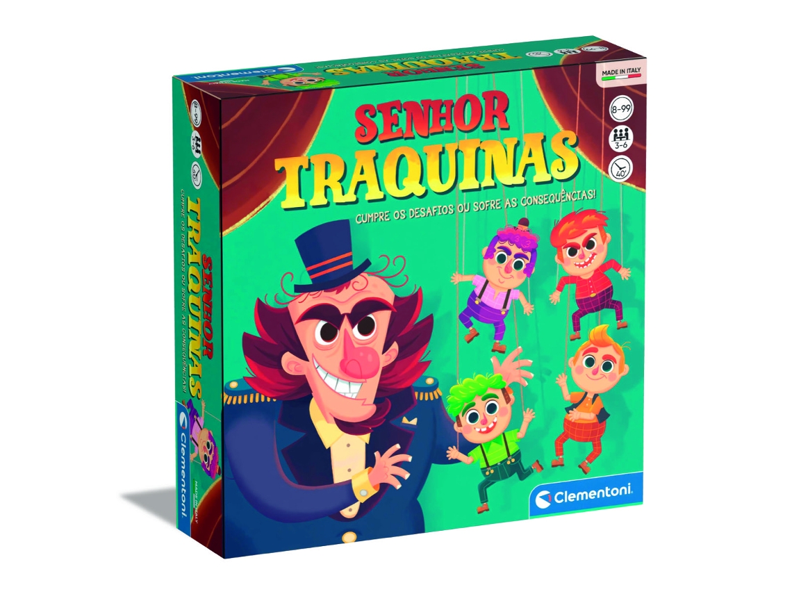 Jogo De Tabuleiro Clementoni Senhor Traquinas Idade M Nima Anos