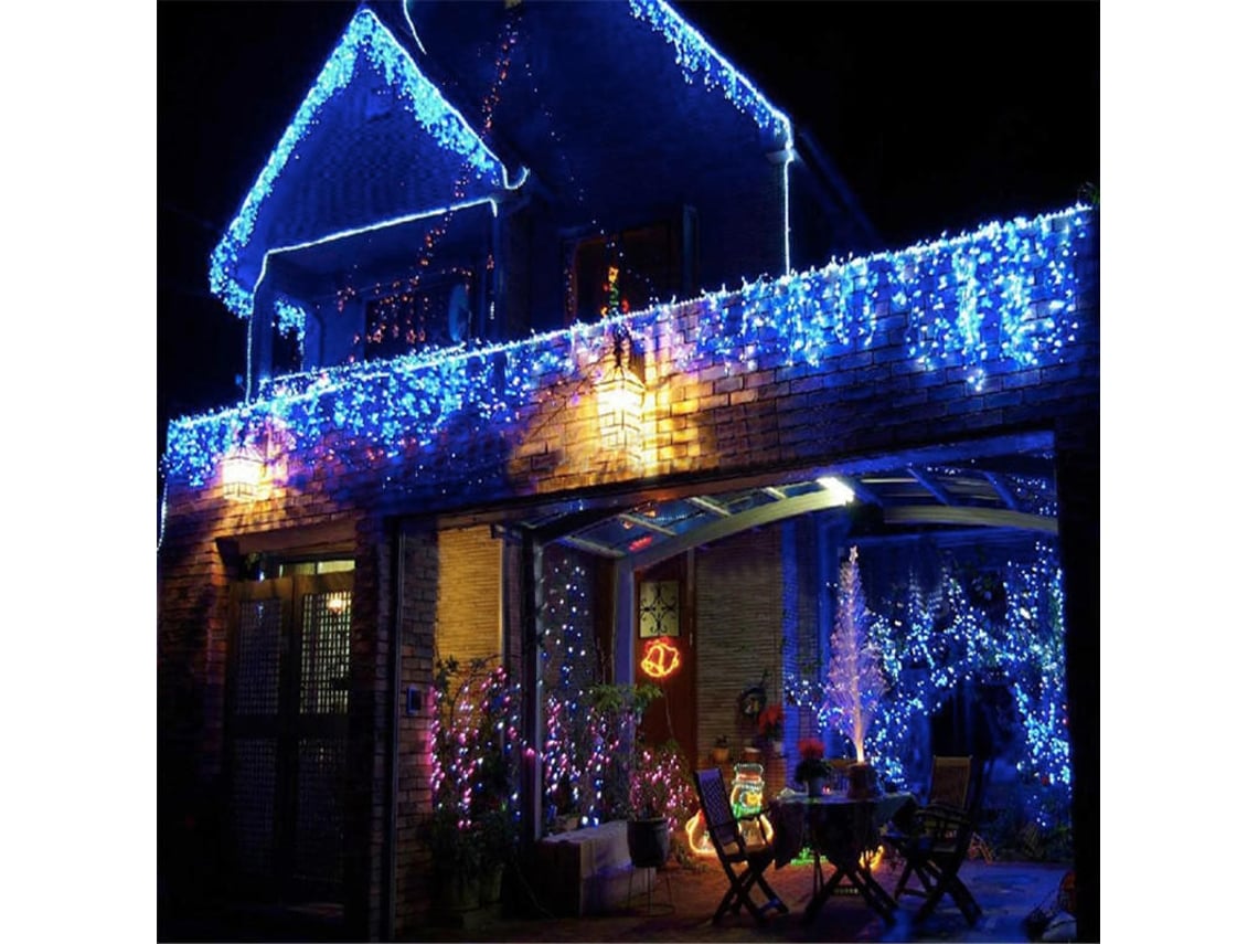 Luzes INSMA De Cordas Decoração De Casa 96 Leds Luz Azul 4M