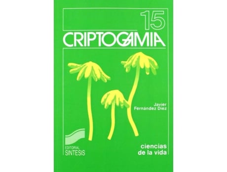 Livro Criptogamia de Vários Autores (Espanhol)