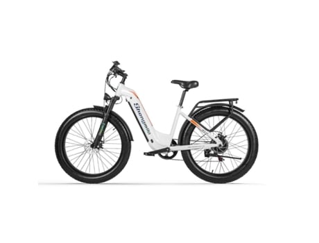 Bicicleta Elétrica Mx06 500W 48V 17.5Ah 60Km 180Kg Tela Lcd SHENGMILO