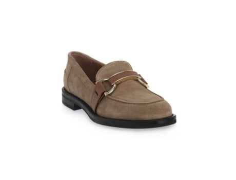 Mocassins de Mulher FRAU Soft Honey Pele Castanho (39)