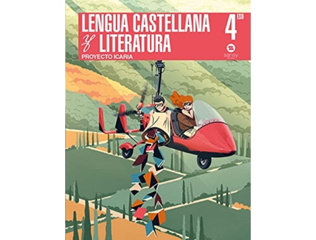 Livro 4º Eso Lengua Y Literatura Icaria de Cristina De Nova Fernandez (Espanhol)