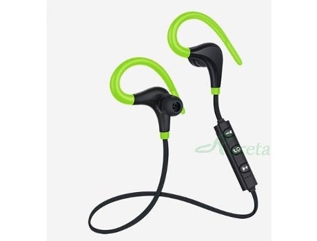 Auriculares Bluetooth True Wireless RITTEREC LFOzC009 (In Ear - MicroAuriculares - Verde)