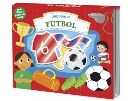 Livro Juguem A Futbol de Priddy (Catalão)