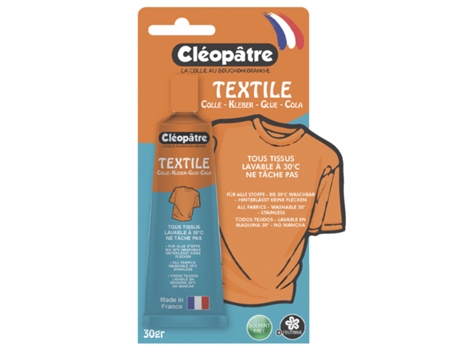 Cola CLEOPATRE para Textil 30Gr