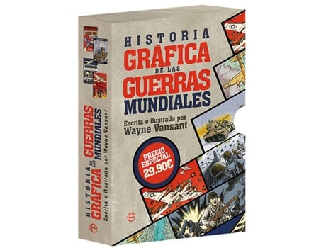 Livro Historia Gráfica De Las Guerras Mundiales de Wayne Vansant (Espanhol)