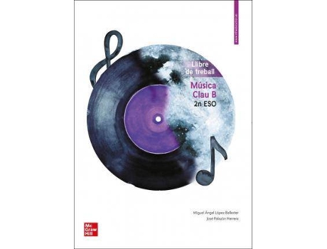 Livro Cn Musica Clave B (C. Valenciana) Val de M.A.; Pa Lopez (Valenciano)