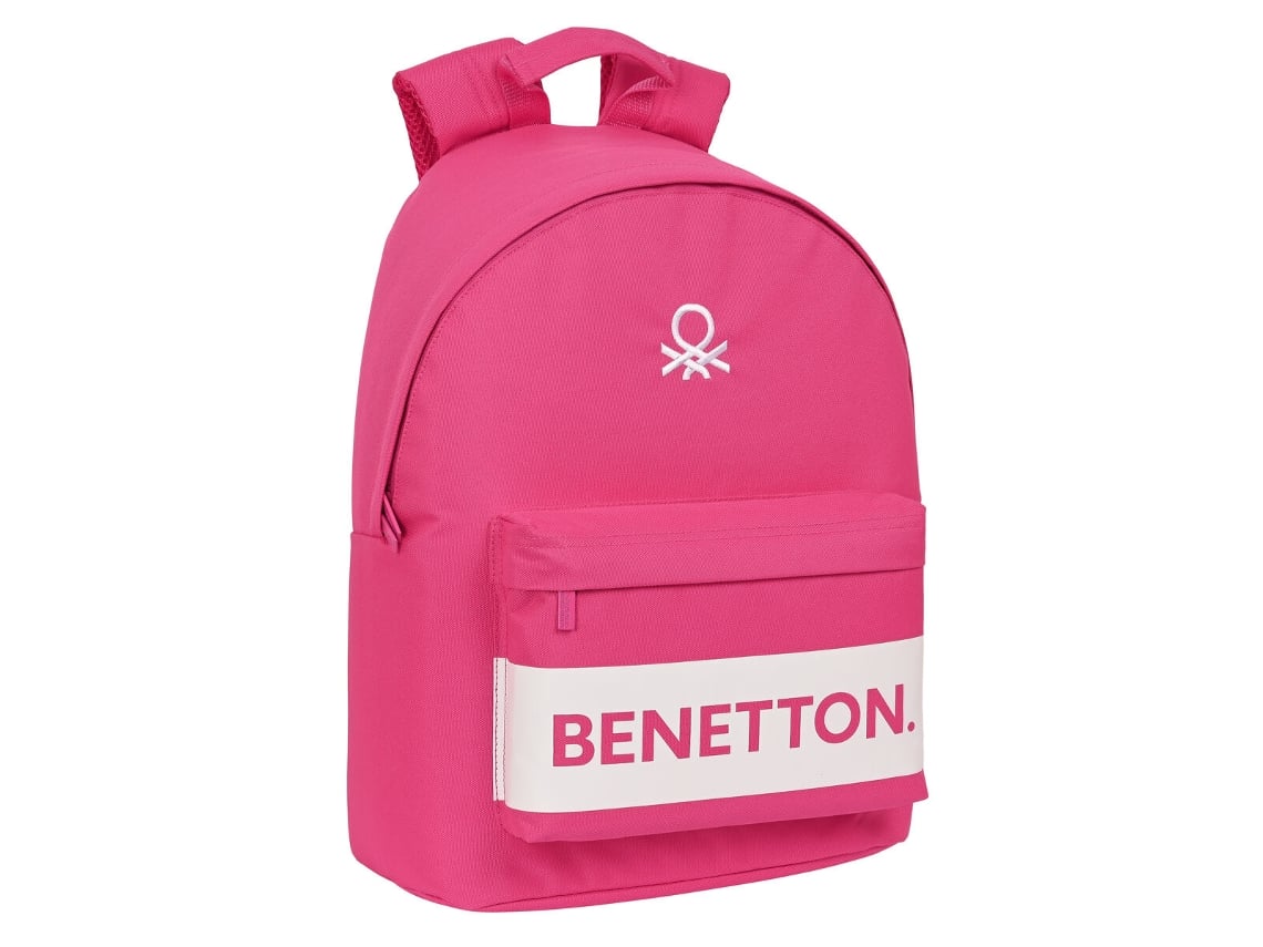 Mochila benetton fashion rosa