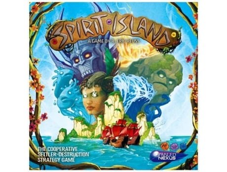 Jogo de Tabuleiro  Spirit Island (Inglês - Idade Mínima: 14)