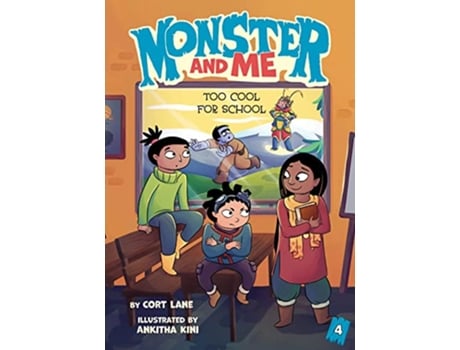 Livro Monster and Me 4 Too Cool for School de Cort Lane (Inglês - Capa Dura)