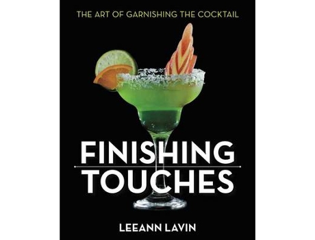 Livro art of the garnish de leeann lavin (inglês)