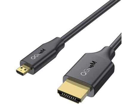 Adaptador QGEEM AV18 (HDMI - 1.8 m - Preto)