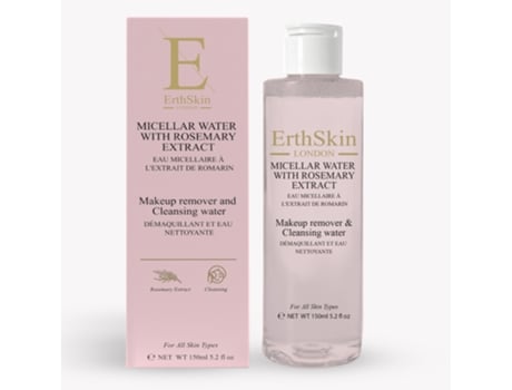 Água Micelar com Extrato de Alecrim 150Ml ERTH SKIN LONDON