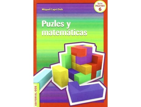 Livro Puzles Y Matemáticas de Miquel Capo Dolz (Espanhol)