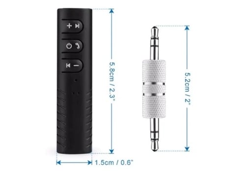 Receptor Bluetooth com Adaptador 3.5Mm