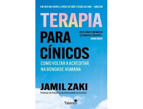 Livro Terapia para Cínicos de Jamil Zaki (Português)