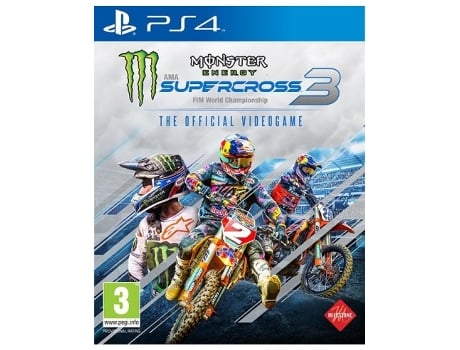 Jogo PS4 Monster Energy Supercross 3