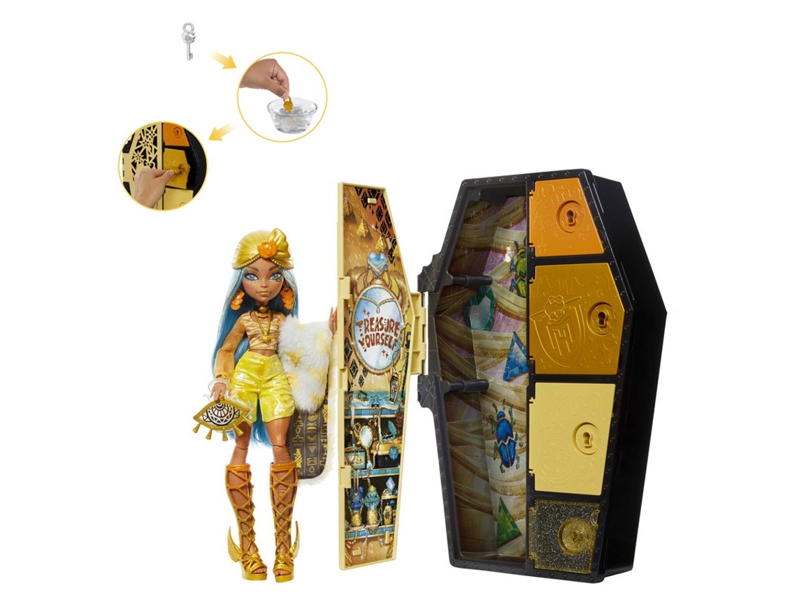 Boneca MONSTER HIGH Cleo De Nile (Idade Mínima Recomendada: 4 anos)