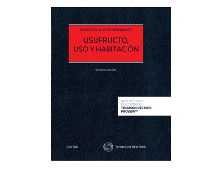 Livro Usufructo, Uso Y Habitación (Papel + E-Book) de Francisco Rivero Hernández (Espanhol)