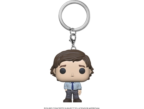 Porta-Chaves Funko POP Keychain:  Jim Halpert