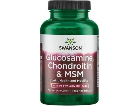 Chá SWANSON Glucosamina Condroitina E (360 tabletes)