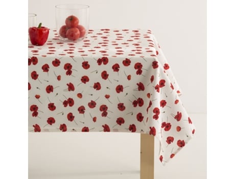 Toalha de Mesa Anti-manchas MINT Crounch Rojo Vermelho (140x200)