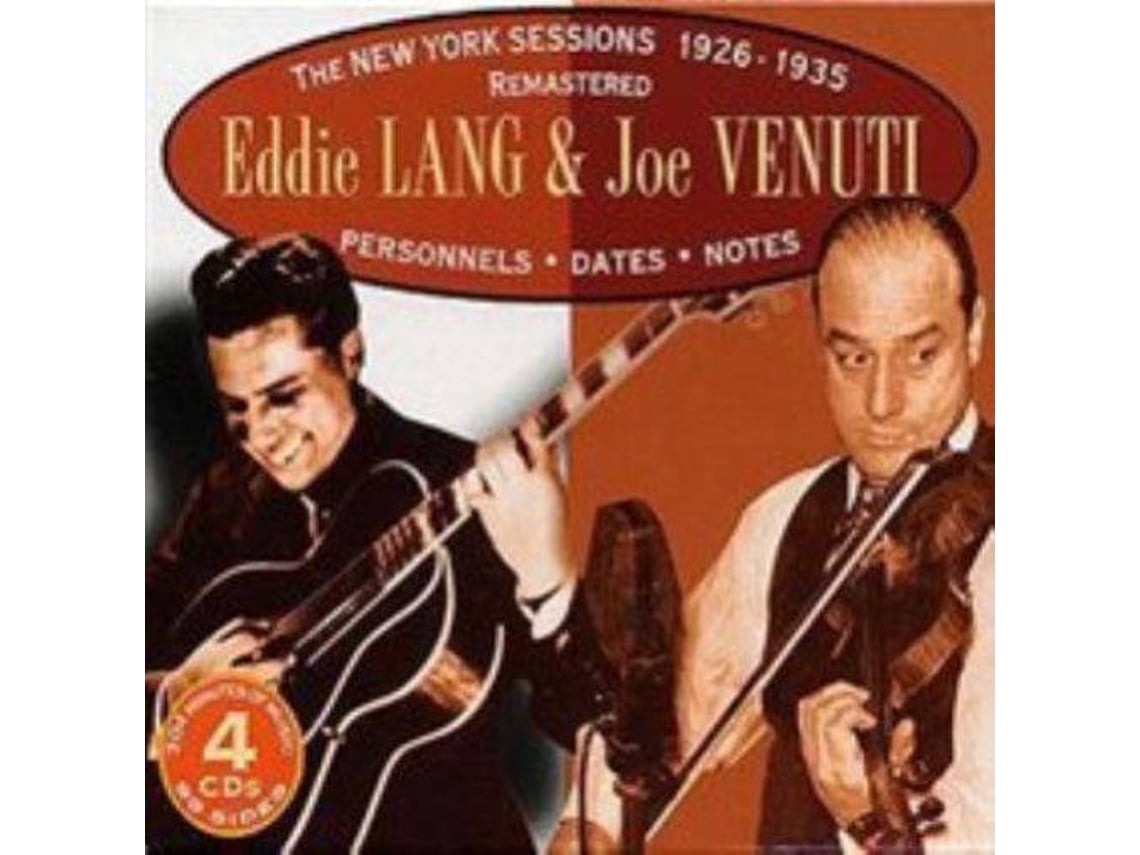 CD Eddie Lang & Joe Venuti - The New York Sessions 1926-1935