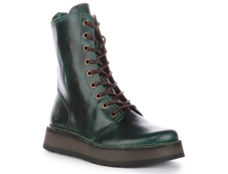 Botas de Mulher FLY LONDON Pele Verde (38)