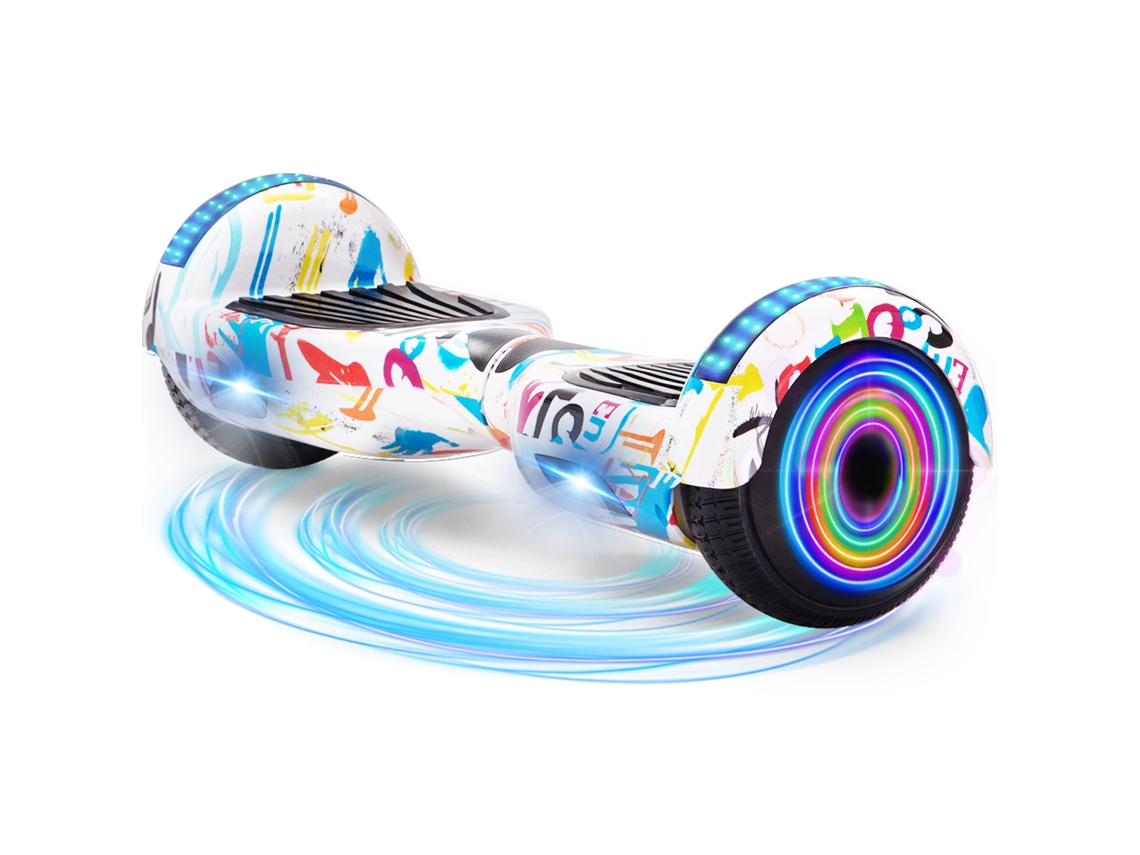 Hoverboard NEI-WAI z1+ Branco para Crianças (Coluna Bluetooth