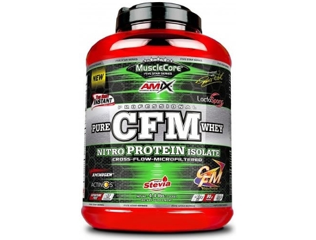 Proteína AMIX MUSCLECORE Cfm Nitro Isolate Con Aminogen (2 Kg - Chocolate)