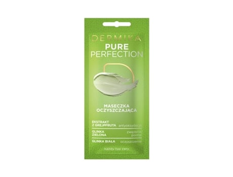 DERMIKA Pure Perfection cara da loja máscara de limpeza para todos os tipos de pele 10ml