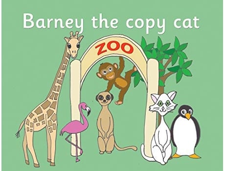 Livro Barney the copy cat de R M PriceMohr (Inglês)