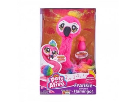 Peluche Flamingo Franky PETS ALIVE