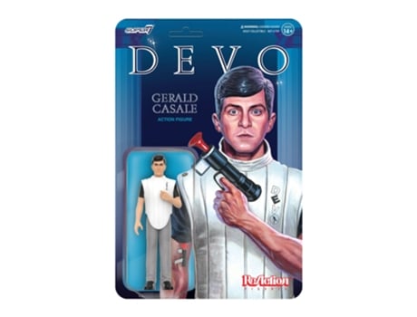 Figura Super7 DEVO Gerald Casale New Traditionalists Reação 3.75 Figura